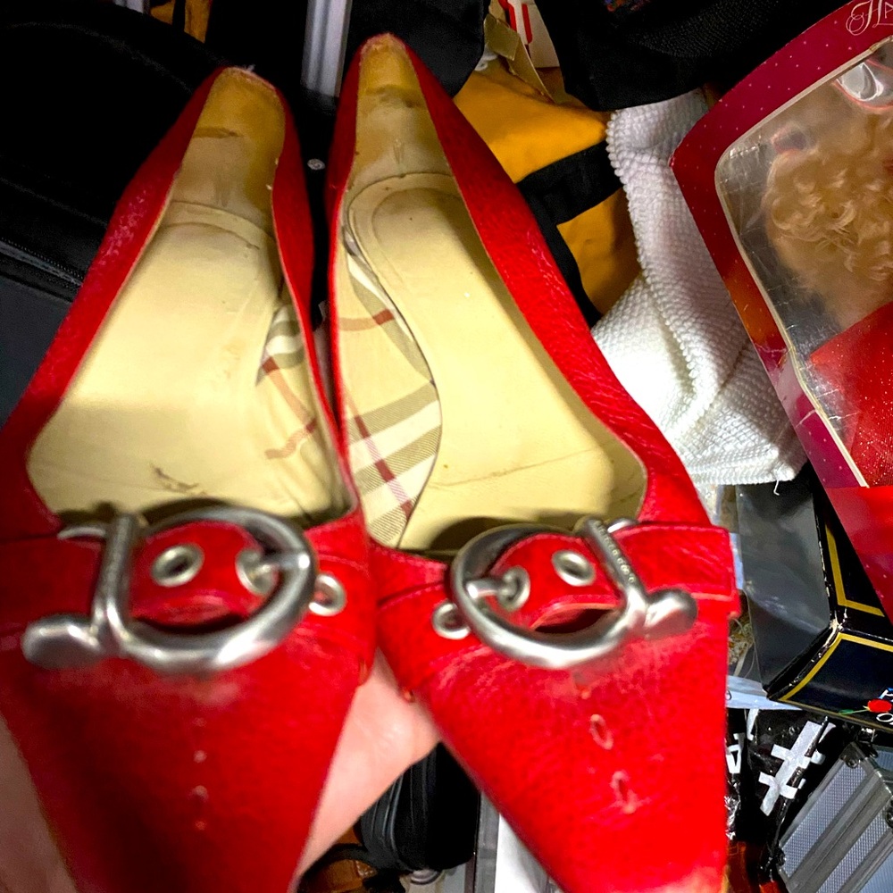Burberry flats